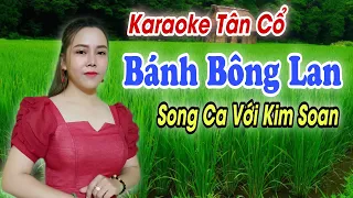 Karaoke Tân Cổ | Bánh Bông Lan | Song Ca Với Kim Xoan | Beat Trần Huy 2022