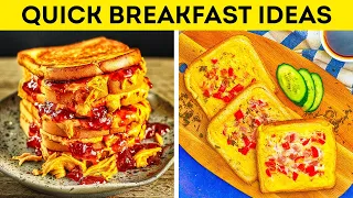 Quick Breakfast Ideas For Busy Mornings || Tasty Recipes to Start Your Day!