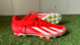 Adidas X Crazyfast League FG/MG Boots Review - On Feet & Unboxing ASMR! | Adidas Citrus Pack (4K)