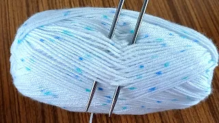 AMAZİNG👌UNIQUE! knitting stitch! very easy and beautiful knitting pattern