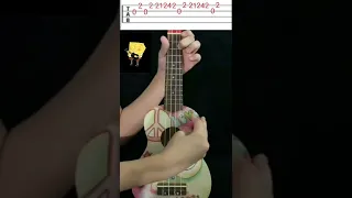 Spongebob - easy ukulele
