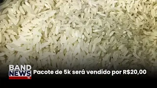 Conab compra 263 mil toneladas de arroz importado | BandNewsTV