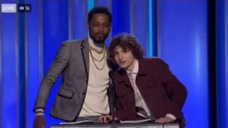 Finn Wolfhard at Film Independant Spirit Awards