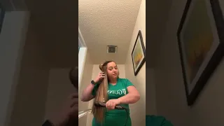 Hair Straightener Gets Too Hot To Handle || ViralHog