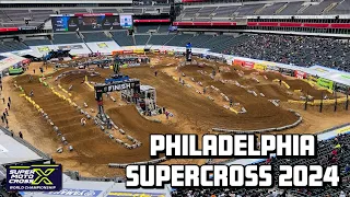 F7 VLOGS: Philadelphia Supercross 2024 - Jett Lawrence & Max Anstie Dominate Philly!