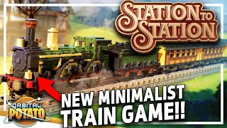 NEW Transport Game!! - Station to Station - Rail Management Game