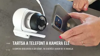 E-cam Ax-QY5 Wifi-s kamera első beüzemelése