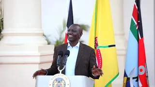 President Ruto's warning to the CSs who arrived late for their performace contract