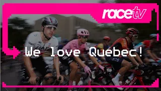 CARAVAN CHOAS & TIMBIT TASTE TESTS | GP Cycliste de Québec/Montréal | RaceTV | EF Education-EasyPost