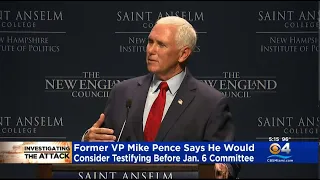 Pence Says He Would Consider Testifying, As Giuliani Appears Before A Grand Jury