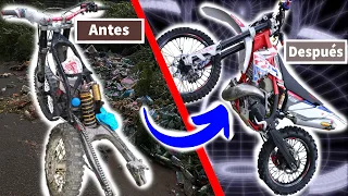 Compro una moto DESTROZADA 🔩🔧 y la dejo NUEVA 🆕