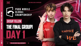 [EN] 2023 PMGC League | Group Yellow Day 1 | PUBG MOBILE Global Championship