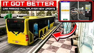 They FIXED the ISSUES and added MORE to the New Bus Service Feature - Car Parking Multiplayer