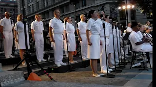 U.S. Navy Band & Sea Chanters Chorus - Armed Forces Medley, July 27, 2021