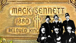 Famous Graves Of The KEYSTONE COPS - Remembering Mack Sennett, Hank Mann & Other Silent Film Stars!