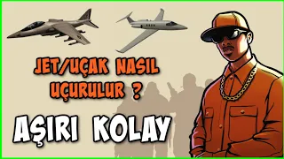 GTA SAN ANDREAS JET NASIL UÇURULUR GTA SAN ANDREAS UÇAK NASIL KULLANILIR GTA SAN ANDREAS TÜRKÇE