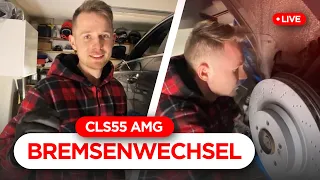 CLS55 AMG BREMSEN & CHILL🍿🔥 Teil 2 | Maeximiliano Livestream Highlights