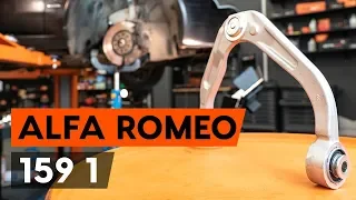 How to change front suspension arm on ALFA ROMEO 159 (939) [TUTORIAL AUTODOC]
