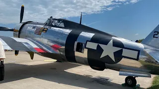 P-47 Thunderbolt “Bonnie” startup