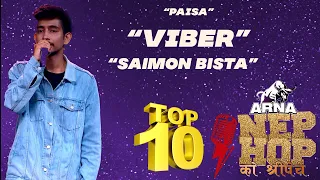PAISA - SAIMON BISTA "VIBER" || ARNA Nephop Ko Shreepech || Full Individual Performance || TOP 10