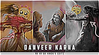 😌 Danveer Karna Mahabharat || Legend Warrior 🥵 || Don't Fold ✨ || Editz @RB-KR-GA