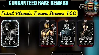 Fatal Klassic Tower Bosses Battle 160 + Guaranteed Rare Reward