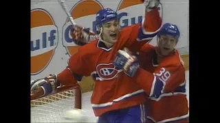 Stephane Richer, overtime hero vs Whalers (1989 playoffs)