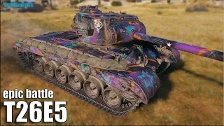 T26E5 воюет против десяток World of Tanks ✅