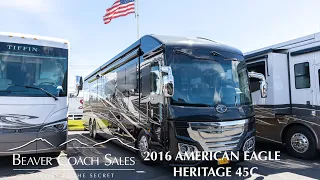 2016 AMERICAN EAGLE EAGLE HERITAGE 45C - Class A RV - SOLD