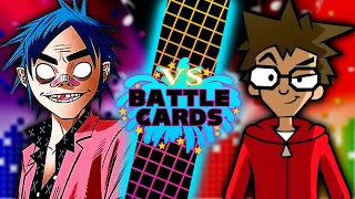 The Gorillaz VS YFM (Gorillaz VS Your Favorite Martian) - VS Battle Cards