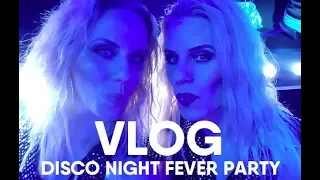 Ylva & Linda vloggning - Disco Night Fever Party and book release