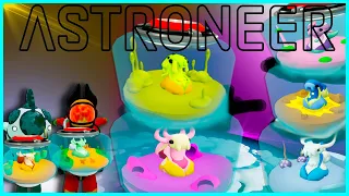 ASTRONEER OVERVIEW OF ALL SNAILS AND THEIR ABILITIES // Xenobiology update Astroneer guide