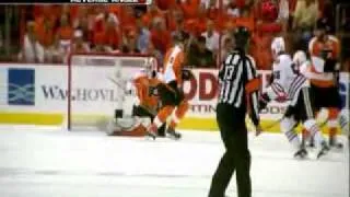 Chicago Blackhawks vs. Philadelphia Flyers - Game 3 Playoffs 2009 - 2010