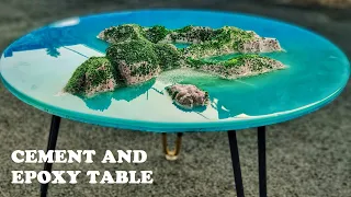 How to make an ISLAND TABLE - Awesome idea - Epoxy Resin Art