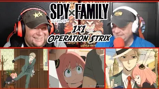 Spy x Family Reaction - Season 1 Episode 1 - Operation Strix