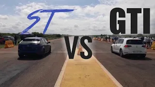 Ford Focus ST vs VW Golf 7.5 GTI