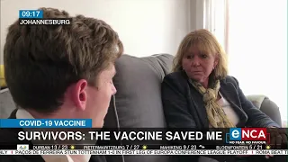 Survivors: COVID-19 vaccine saved me