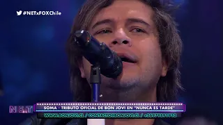 Bon Jovi - Wanted Dead or Alive (Cover by Soma) Live on NET FOXSPORTS CHILE