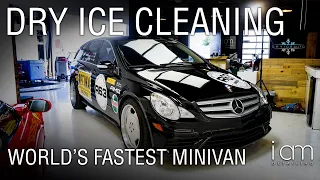 Mercedes AMG R63 Weistec || The World Fastest Minivan for Dry Ice Cleaning