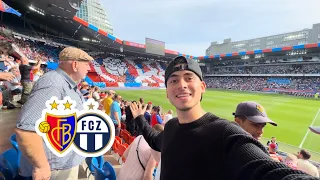 SCHWEIZER KLASSIKER enttäuscht NIE🇨🇭🔥 +Choreo | FC BASEL vs FC ZÜRICH | Stadionvlog