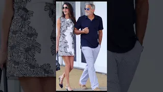 George and Amal Clooney♥️ fiery kiss at the Venice Film Festival the couple more in love than ever