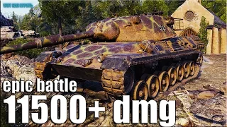 ЭКШОНЧИК НА НЕМЕЦКОМ СТ 11K DMG 🌟 World of Tanks Leopard 1