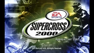 [Ps1] Introduction du jeu "EA Supercross 2000" de l'editeur Electronic Arts (1999)