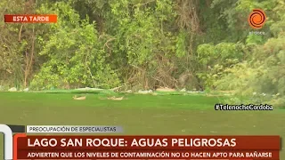 Alerta en el Lago San Roque: AGUAS PELIGROSAS