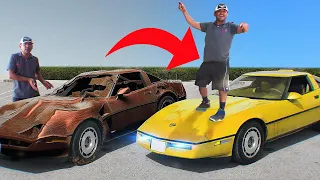 Restauración de Chevrolet Corvette C4 es arte y fiesta