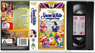 Snow White and the Seven Dwarfs (19th October 1994) UK VHS