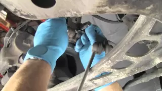 How To use a steering knuckle spreader when replacing shocks / struts on a BMW or MINI