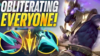 Crit Nasus OBLITERATES EVERYONE!! | Carnarius | League of Legends