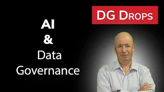 DG Drops: Data Governance and AI