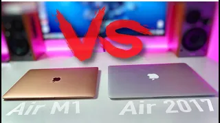 Macbook Air M1 и Air 2017 - Сумасшедший прогресс